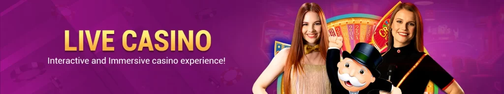Live dealer hosting a Baccarat table at BET88 casino